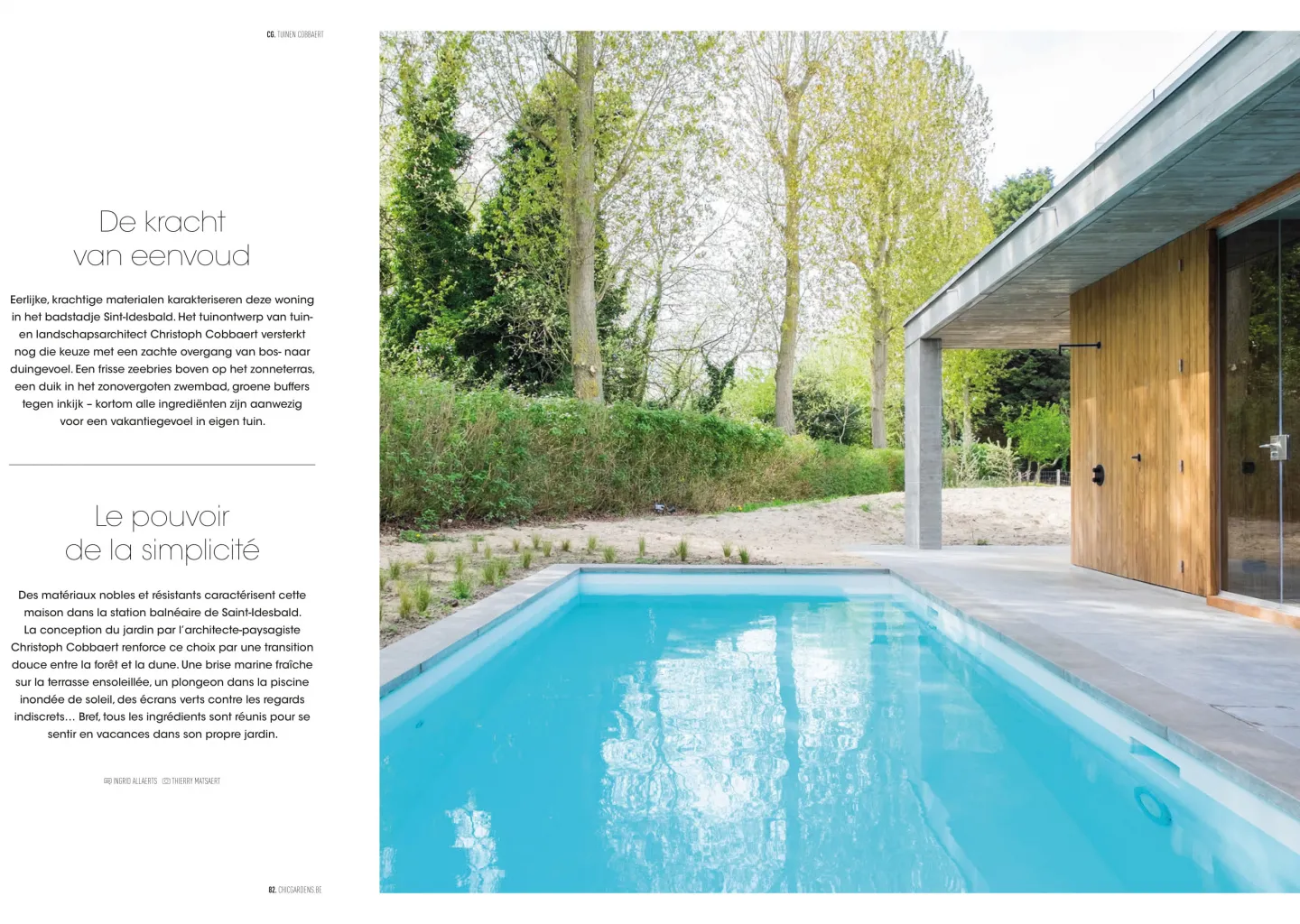 Tuinen cobbaert in chic gardens